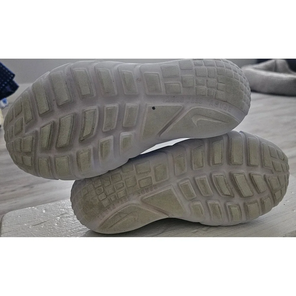 Nike Flex Runner 3 Kids Grey White Slip On Running Shoes DJ6038-010 Size 4Y